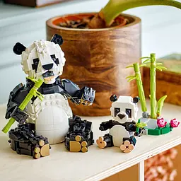 Конструктор LEGO Creator Дикі тварини сімейство панд 626 деталей (31165) - мініатюра 6