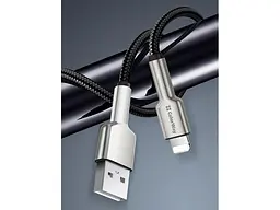 Кабель ColorWay USB - Lightning 1m Black (CW-CBUL046-BK) - мініатюра 10