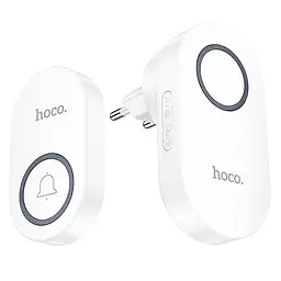 Дверний дзвінок Hoco HI25 Neon Bell White - мініатюра 4