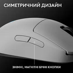 Мишка Logitech G Pro 2 Lightspeed Wireless White (910-007302) - мініатюра 2
