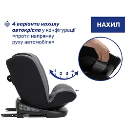 Автокрісло Chicco Mokita i-Size Сіре (87033.73)  - мініатюра 4