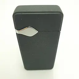 Запальничка електроімпульсна USB сенсорна електрична акумуляторна 2 дуги в подарунковій коробці UKC 7037 чорний - мініатюра 11