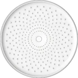 Верхній душ Koer KP-0413-01-OH 250 мм KR5417, Хром - мініатюра 3