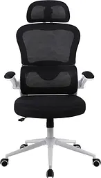 Офісне крісло GT Racer B-5880 White/Gray - мініатюра 7