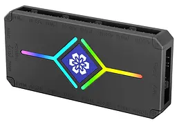 Контролер Coolmoon PWM ARGB controller (H9 BLACK) BLACK - мініатюра 4