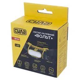 Ліхтар налобний Premium Pro Вольт LED USB Li-ion 18650 150 лм 2200 мАг 30412 - мініатюра 3
