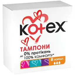 Тампони Kotex Normal 8 шт. - мініатюра 2