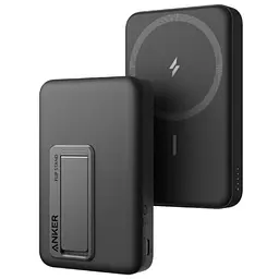 Акумулятор зовнішній - портативна батарея Anker 633 Magnetic 10000mAh 20W (A1641011) чорний - мініатюра 2
