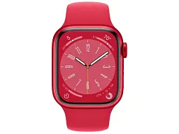 Смарт-годинник Apple Watch Series 8 GPS + Cellular 41mm PRODUCT RED Al. Case w. PRODUCT RED S. Band - M/L (MNV63) - мініатюра 2