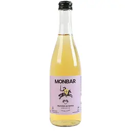 Сидр Monbar Яблуко-Бузина напівсухий 4.4% 0.33 л