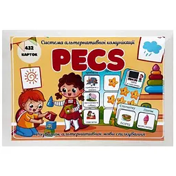 Система альтернативної комунікації Kids Shop PECS-7811, 432 картки