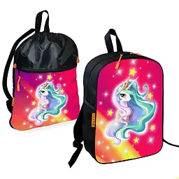 Шкільний рюкзак дитячий My Little Pony + Сумка для взуття спортивної форми рюкзак-мішок хлопчикові (01913)