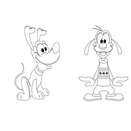 Розмальовка "Гра з кольором. Міккі Маус" 1426005 Disney Маля, 12 сторінок - мініатюра 3