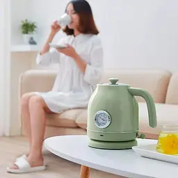 Електрочайник Qcooker Electric Kettle Green [CS-SH01] [123058] - мініатюра 3