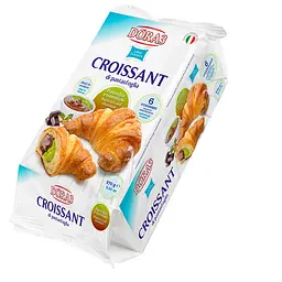 Круасани Dora3 Croissant Pistacchio e cioccolato з фісташково- шоколадною начинкою 270 г