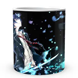 Кухоль GeekLand Blue Exorcist Синій Екзорцист Рін BE 02.25 330 мл білий - мініатюра 2