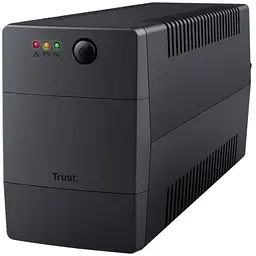 Джерело безперебійного живлення Trust Paxxon 800VA UPS 23503, 2 Outlets 1.4 м Black