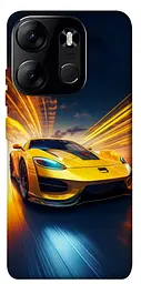 Чохол Demsky Yellow Porsche для Tecno Spark Go 2023