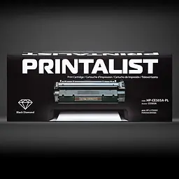 Картридж тон. PRINTALIST для HP LJ P2035/P2055d/2055dn аналог CE505A Black ( 2300 ст.) (HP-CE505A-PL) - мініатюра 3