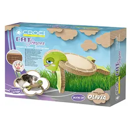 Дряпка черепаха Croci Tortoise 26 x 36 x 20 см гофрокартон