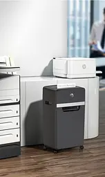 Знищувач документів HP Pro Shredder 16MC, A4, 80g х 16 листів, 2x15, 30 л., P-5 - мініатюра 8