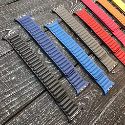 Ремінець для смарт-годинника Apple Watch Leather Link 38/40 мм шкіряний - мініатюра 3