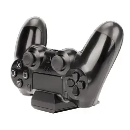 Зарядний пристрій Hama Single Charging Station Mini для геймпадів Sony DualShock 4 Black (00115468) - мініатюра 2