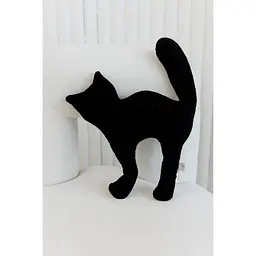 Подушка декоративна Прованс Black cats фігурна 40х38 см (46034) - мініатюра 2