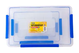 Комплект органайзерів для зберігання дрібних деталей Mastertool 79-3004 9" x 11" x 14" (у наборі 3 шт.) - мініатюра 4