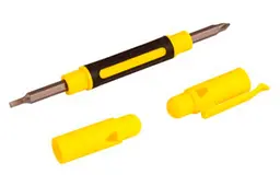 Викрутка з двосторонніми бітами Mastertool 4-в-1 ручка 40-0160 - мініатюра 2