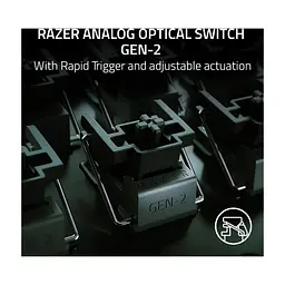 Клавіатура Razer Huntsman V3 Pro Mini USB UA Black (RZ03-04990100-R3M1) - мініатюра 5