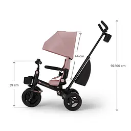 Триколісний велосипед Kinderkraft Aveo 2 Plus Pink (KRAVEO02PNK0000) - мініатюра 7