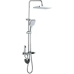 Душева система Mixxus Premium Riviera 009-J з кнопкою перемикання 4 режими MI6834, Хром
