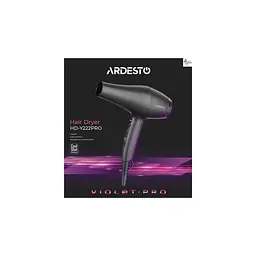 Фен Ardesto HD-Y222PRO, чорний - мініатюра 2