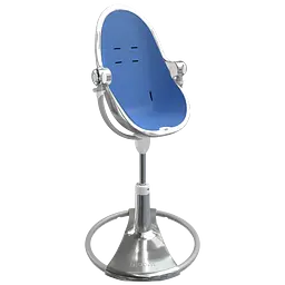 Стільчик для годування Bloom Fresco Silver/Riviera blue (E10535-S\E10540-RBL) - мініатюра 5
