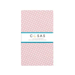 Простирадло на резинці для коляски та люльки Cosas Rose Dots 40х80х5 см (DropRose_FittedStroller_40х80) - мініатюра 6