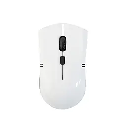 Миша бездротова Jite JT5012, білий/чорний, USB 2.4GHz, оптична, 1200 dpi, 3 кнопки, 2xAAA