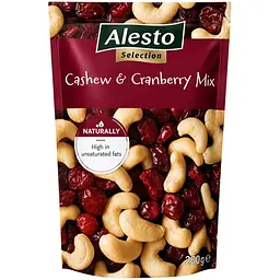 Смесь орехов и клюквы Alesto Selection Cashew-Cranberry Mix 200 г