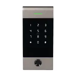 Клавіатура з Bluetooth, з контролером, зчитувачем відбитків пальців та карт Mifare Trinix TRK-1206BTFW Black (71-00072) - мініатюра 3