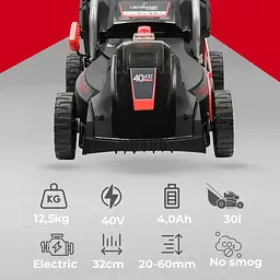 Газонокосарка акумуляторна Lehmann LGALM-4032 32 см 30 л - мініатюра 7