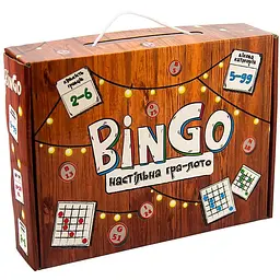 Настільна гра лото BinGo (укр.) 30757