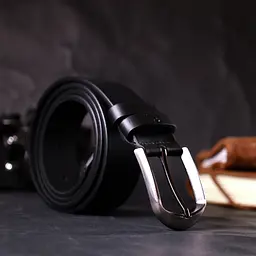 Шкіряний чоловічий ремінь GRANDE PELLE 3,4х120 см acs0026893 - мініатюра 7