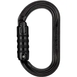 Карабін Petzl Oxan triact-lock steel Black (1052-M72 TLN)