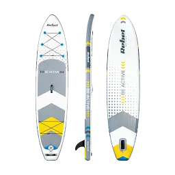 SUP дошка Rebel Active RBA-4501-WH 350 см з аксесуарами сапборд 170 кг 350 x 81 х 15 см White - мініатюра 2