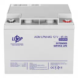 Акумулятор LogicPower LPM-MG 12V - 45 Ah AGM мультигелевий - мініатюра 4