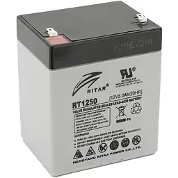 Акумулятор Ritar AGM 12V (12V/5Ah/60Wh) (RT1250) [125664]