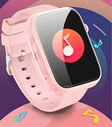 Дитячий розумний годинник Lemfo T45 Pro, 4G відеозв'язок, прослуховування, Face ID, GPS геолокація, геопаркан, SOS, IP67, до 5 днів роботи Чорний - мініатюра 10