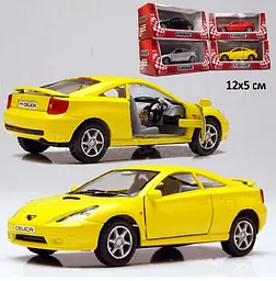Модель легкова TOYOTA CELICA 5 KT5438W Жовтий shop (2000999304880) - мініатюра 1