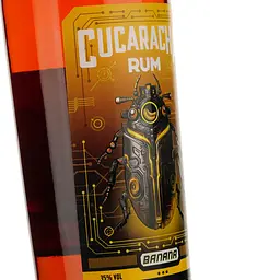 Алкогольний напій Cucaracha Rum Banana 35% 1 л - мініатюра 3