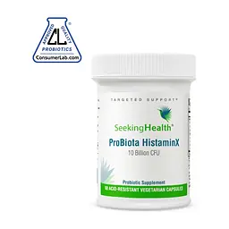 Пробіотики Seeking Health Комплекс пробіотиків, 10 млрд КУО, ProBiota HistaminX, 60 вегетар (SKH52101)